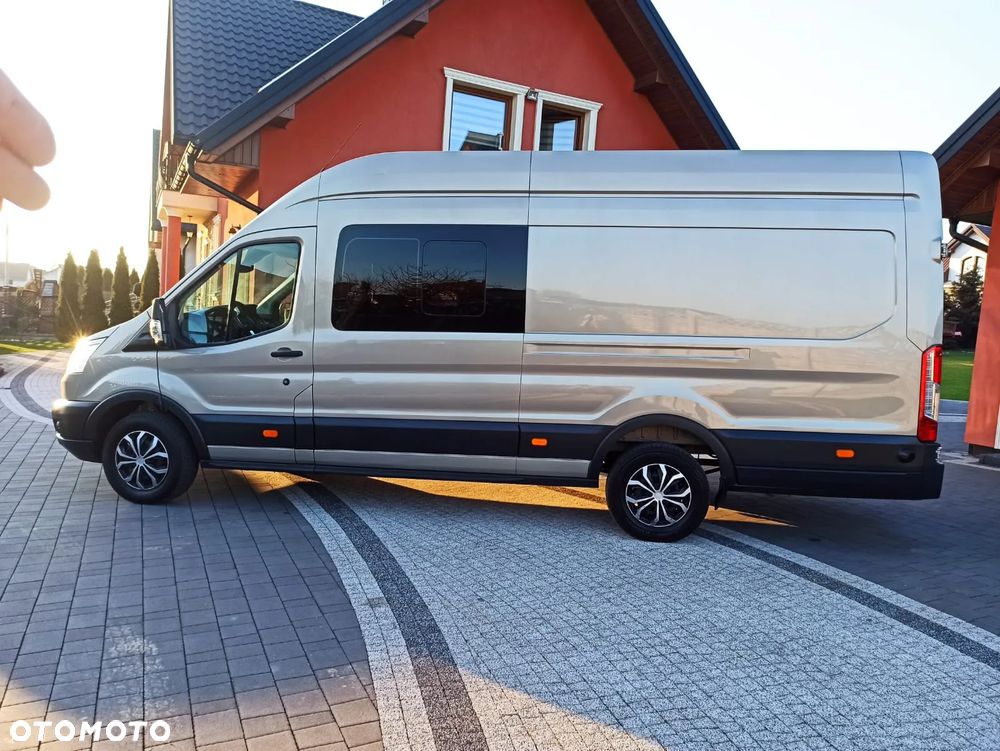 Ford TRANSIT 2.0 TDCi 170KM * JUMBO * BRYGADOWY 6 osób * BOGATY * SUPER STAN! - 14