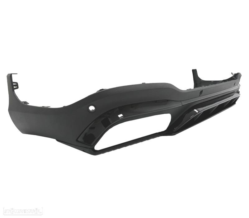DIFUSOR MERCEDES GLC X253 AMG 16-22 LOOK GLC63 PRETO - 3