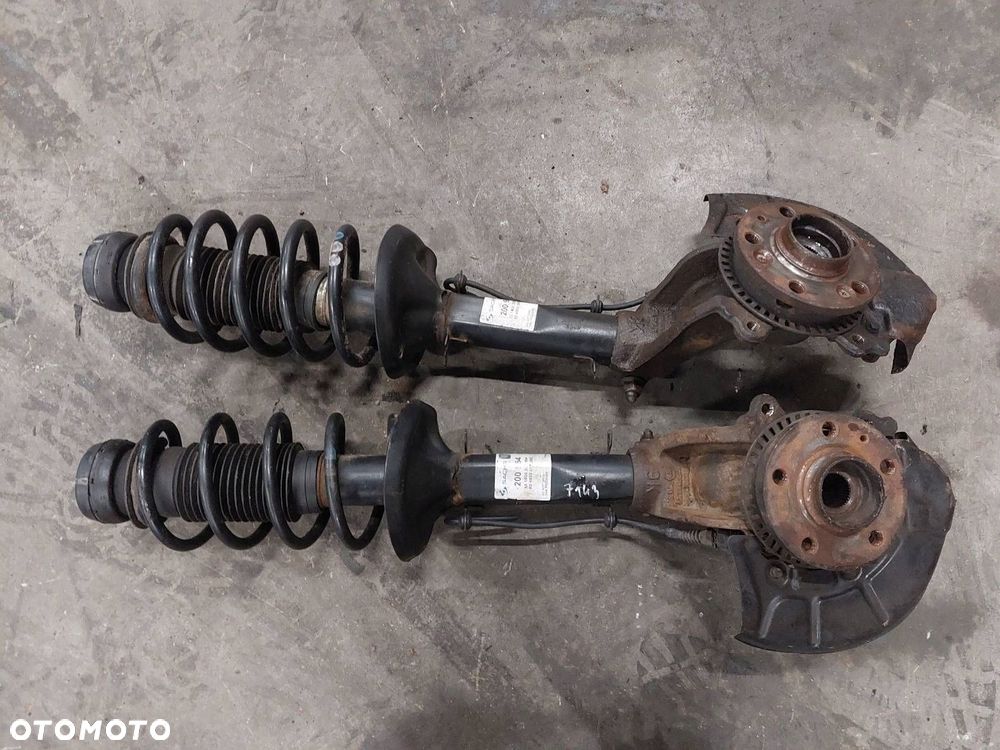 AMORTYZATOR SPRĘŻYNA ZWROTNICA LEWY PRZÓD + PRAWY PRZÓD GOLF IV 1.8 T TURBO - 1