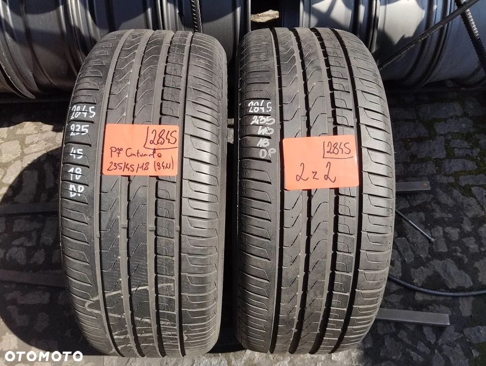 235 45 18 ( 94W ) Pirelli P7 Cinturato 2szt Letnie - 1