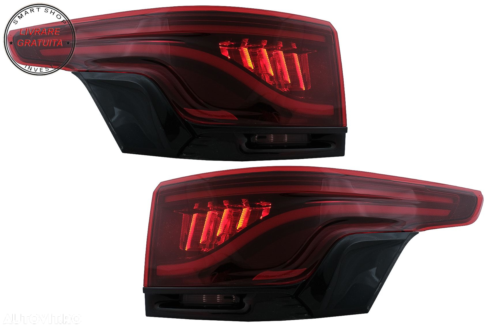 Stopuri Glohh LED LightBar Range Rover Sport L494 (2013-up) GL-5 Static- livrare gratuita - 9