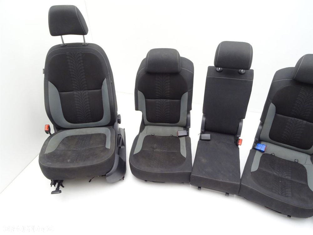 Komplet foteli kanapa tył prawy lewy tylna 8r0881105n skoda yeti i 5l - 7