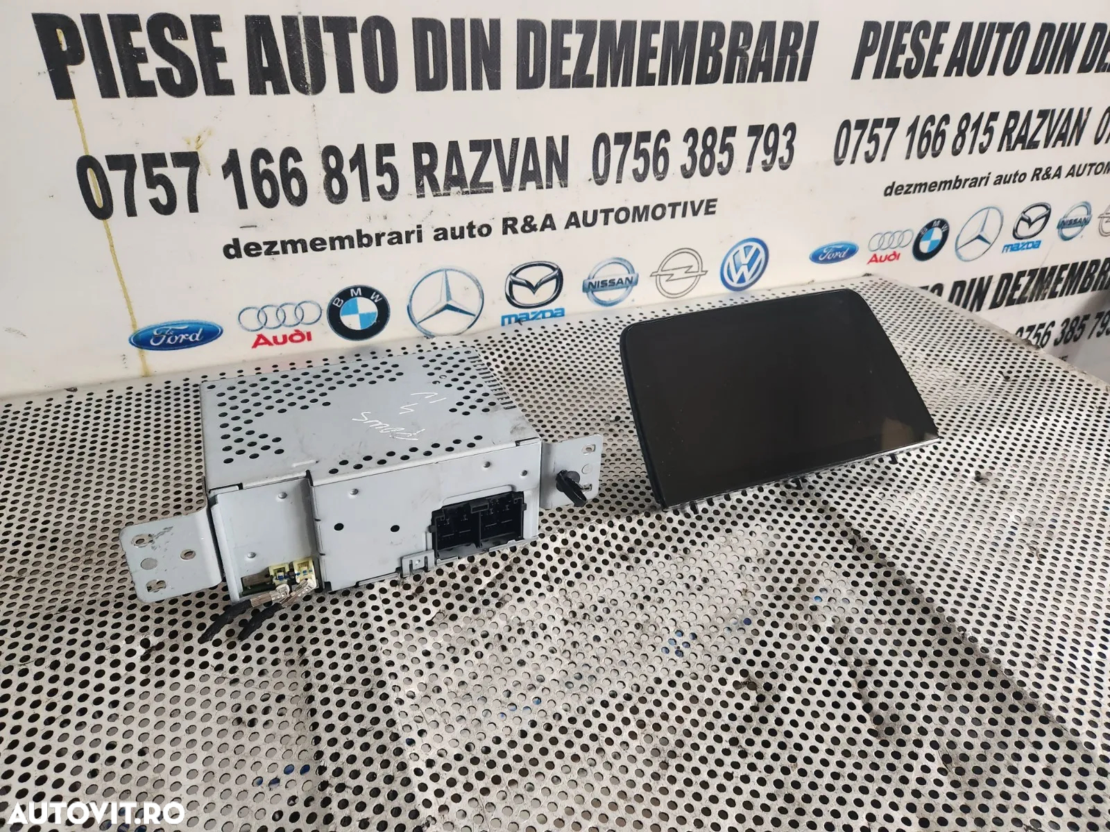 Modul Unitate Display Navigatie SYNC 3 Ford Focus 4 Cod JX71-18K810-UF JX71-18B955-FC Aproape Noi - Dezmembrari Arad - 4