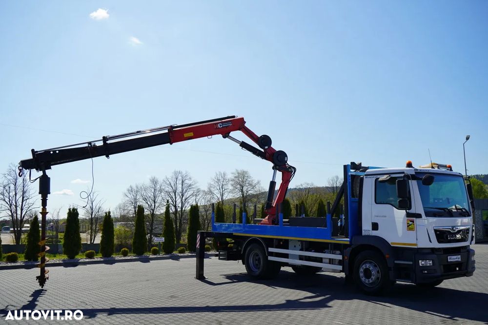 MAN TGM 15 .290 / HDS HC 190 + FORATOR 2 mb / FORMAT / RADIO CONTROL / EURO 6 / MANUAL / 2019 - 2