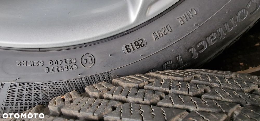 ALUFELGI+OPONY Continental 195/65 R15 ET50 VW Golf VI Touran  Caddy - 13
