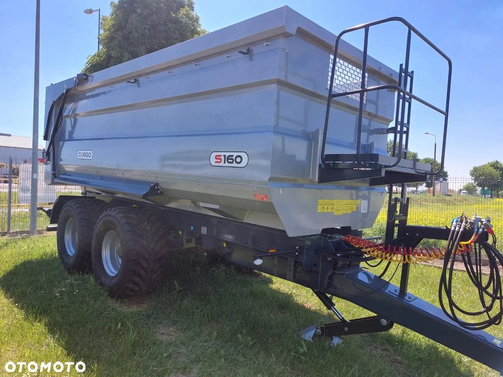 Inny NOWOŚĆ!! Przyczepa rolnicza skorupowa CARGO S160, 16 ton, od dealera, gwarancja! - 4
