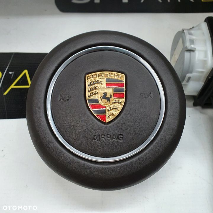 PORSCHE CAYENNE II 2 LIFT DESKA ROZDZIELCZA KONSOLA KOKPIT PULPIT PODUSZKI AIRBAG AIR BAG PASY KIT SET - 8