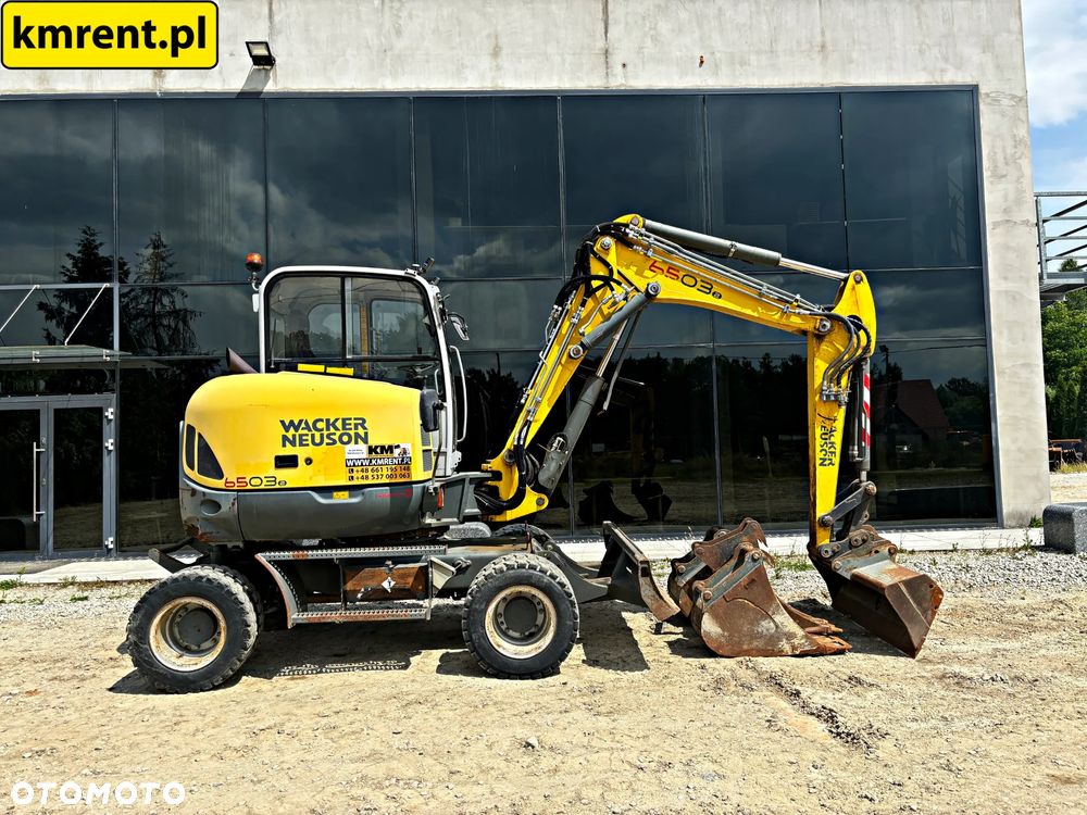 Wacker Neuson 6503 -2 KOPARKA KOŁOWA 2015R. | EW 65 KOMATSU PW 98 LIEBHERR A 309 VOLVO EW60 - 2