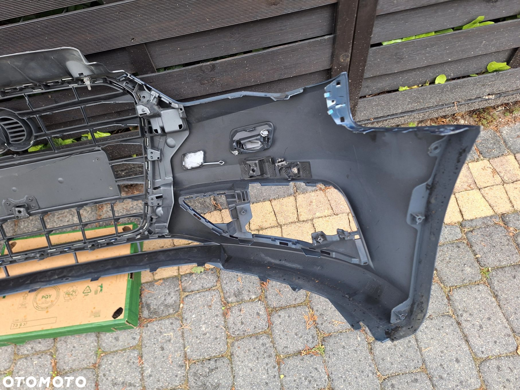 AUDI A3 12-16r 8V3 NIE KLEJONY! ZDERZAK PRZÓD PRZEDNI ORYG. 8V3807437DE WYSYŁKA 24H - 12
