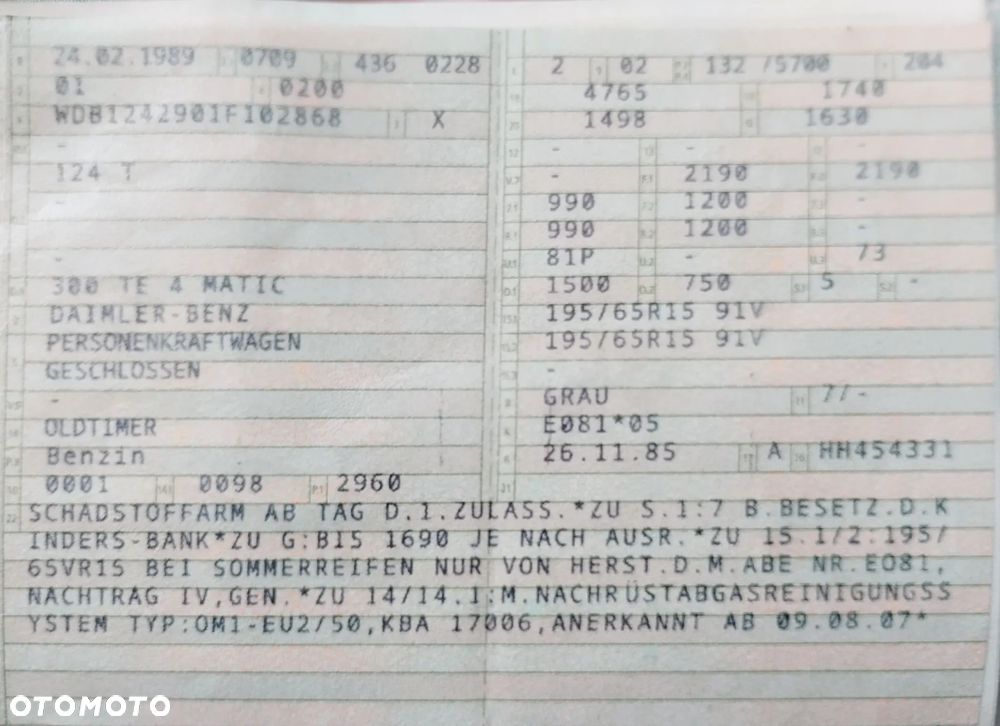 Mercedes-Benz W124 (1984-1993) - 30