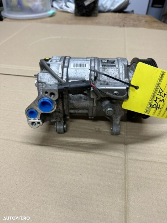Compresor clima cod 9299328 BMW  seria 3 F30, F31 ,F34 ,seria 1 F20 ,seria 4 F32, F36, X3 F25, X4 F26, seria 5 F10, F11 - 3