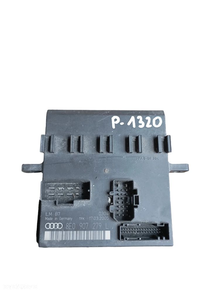 Moduł Sterownik Świateł 8E0907279L Volkswagen Audi A4 B6 B7 2.0 TFSI, A3 8l- Gwarancja Wysyłka - 1