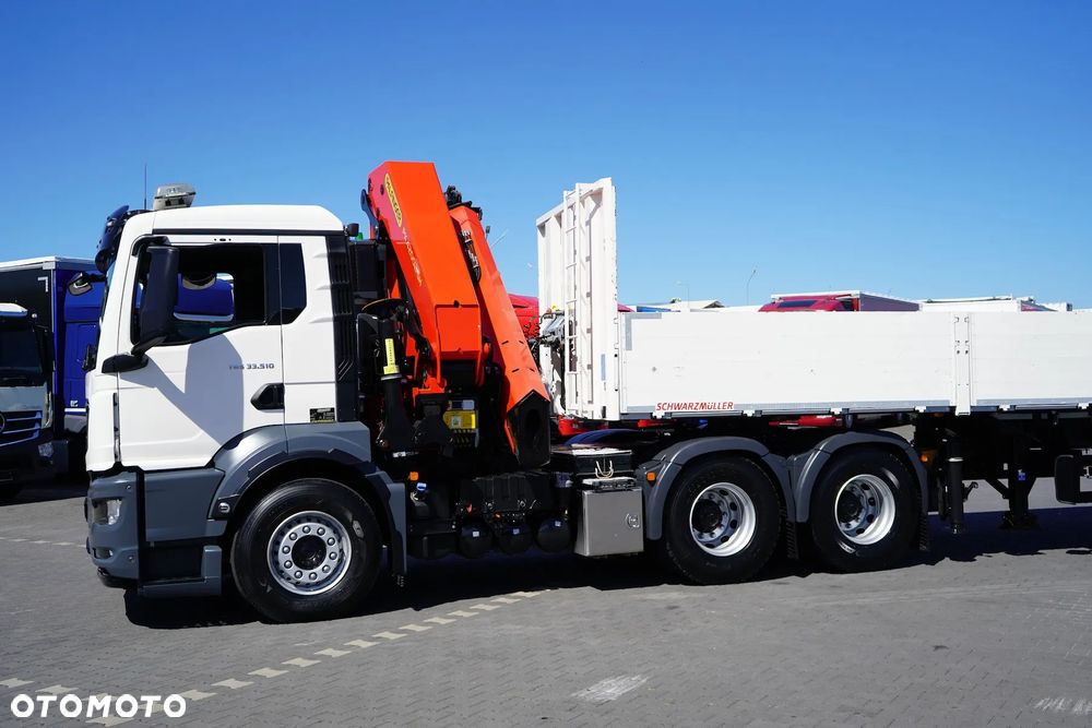 MAN TGS 33.510 / 6 X 4 / HDS PALFINGER PK 42 002 SH-E / WYSIĘG 17 M - 31