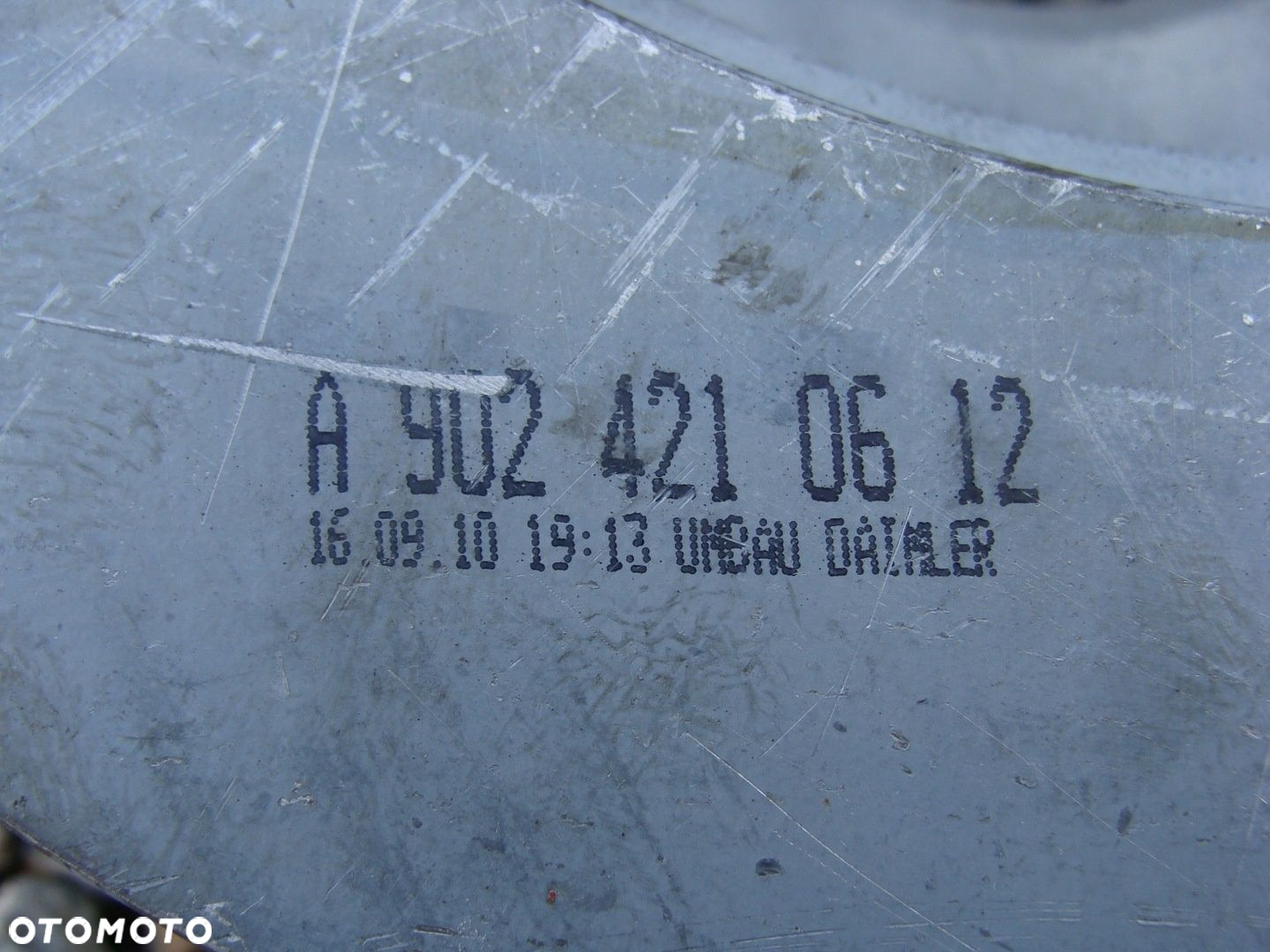 TARCZA HAMULCOWA NOWA ORYGINAŁ MERCEDES SPRINTER VW LT A9024210612 - 3