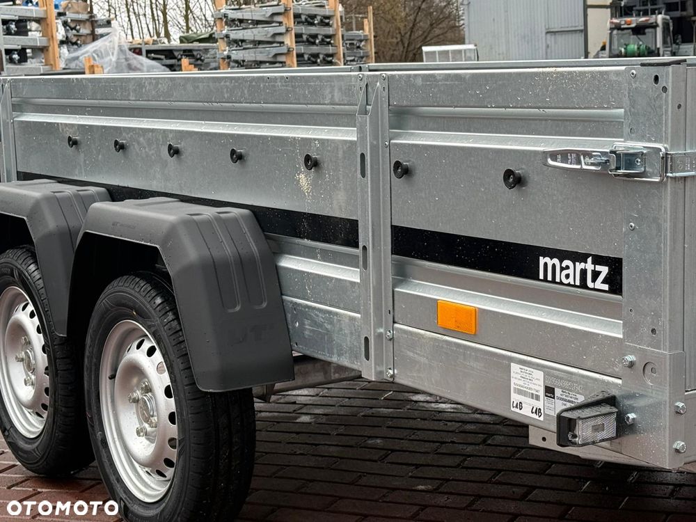 Martz Przyczepa Martz Premium 300/2 2 oś 300x150x40cm dwuosiowa DMC 750kg dostawa - 8