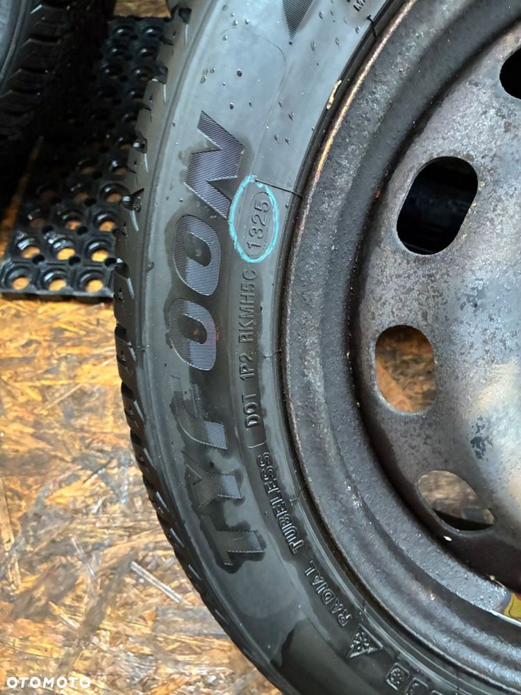 FIESTA MK7 4X108 ET34 FI 63,4 FELGI STALOWE OPONY 1325 7,5MM 195 50 R15  X4SZT - 8