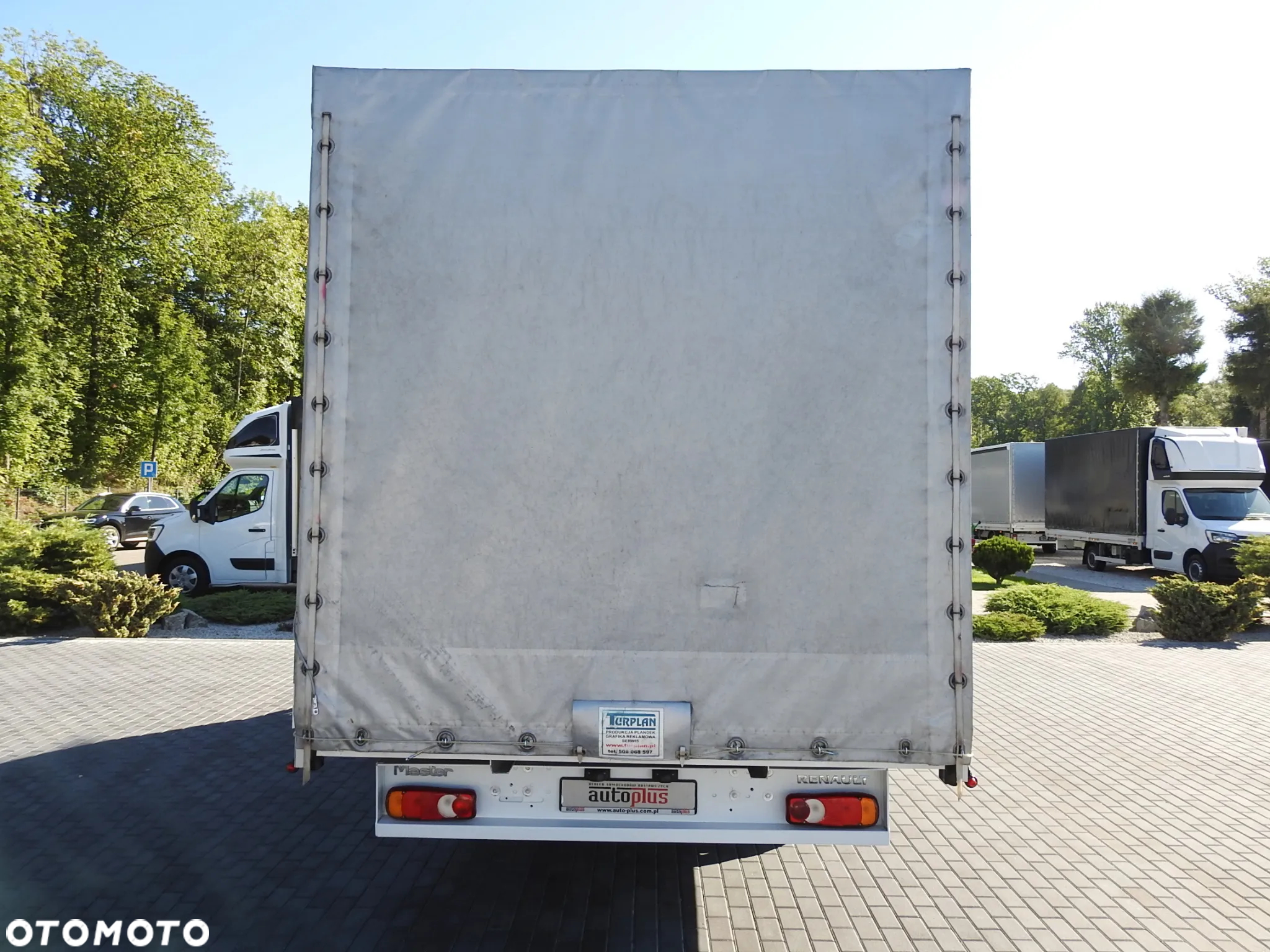Renault MASTER PLANDEKA 8 PALET WEBASTO TEMPOMAT KLIMATYZACJA PNEUMATYKA 170KM [ 854886 ] - 12