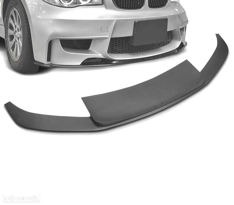 SPOILER LIP FRONTAL BMW E87 E82 E81 E88 04-11 LOOK 1M - 3