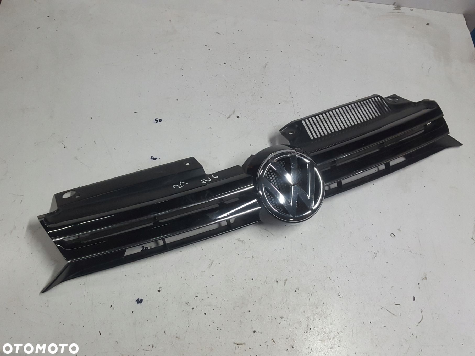 VW GOLF 6 VI 08-13r HB ATRAPA GRILL 5K0853563 - 1