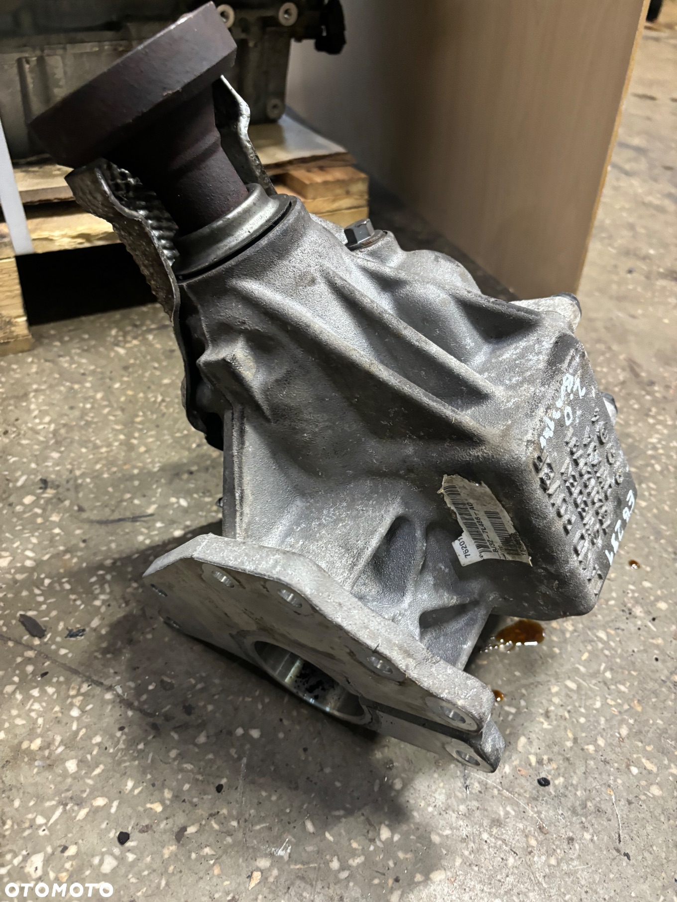Reduktor skrzynia katowa Range Rover Evoque 2.0 benzyna bj32-7l486-ac bj327l486ac 7520120791 - 2