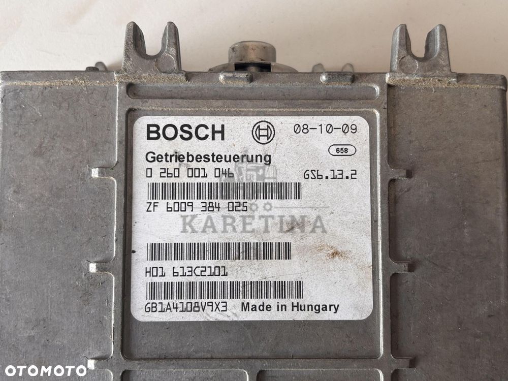 Bosch Deutz-Fahr Same Lamborghini Moduł Sterownik Komputer ECU 0260001046 6009384025 - 2