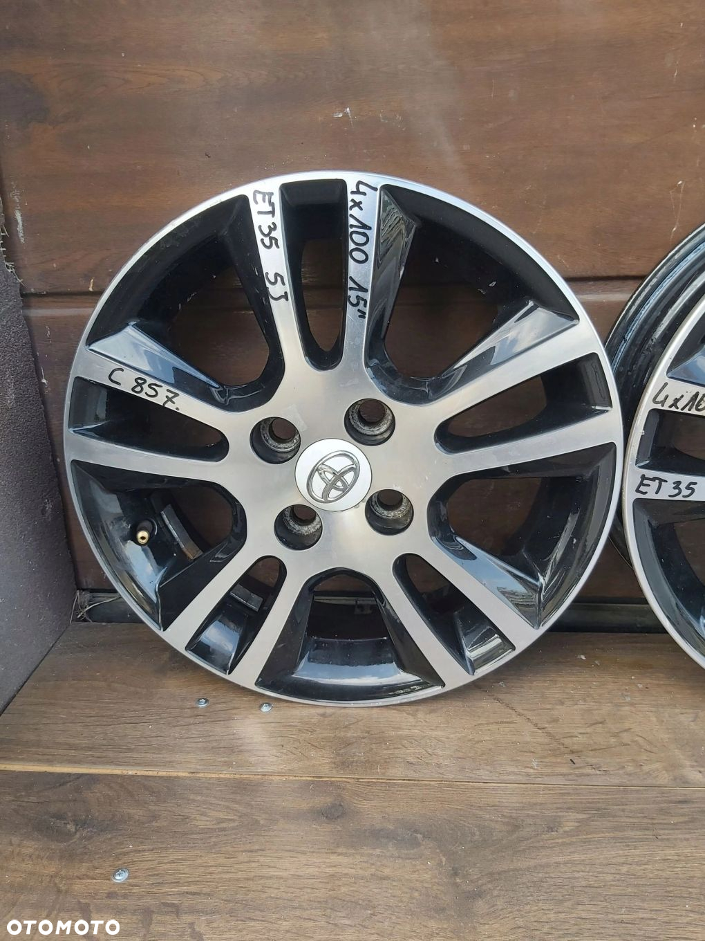 Toyota AYGO Alufelgi 15 4 x 100 PZ493-90674 - 3