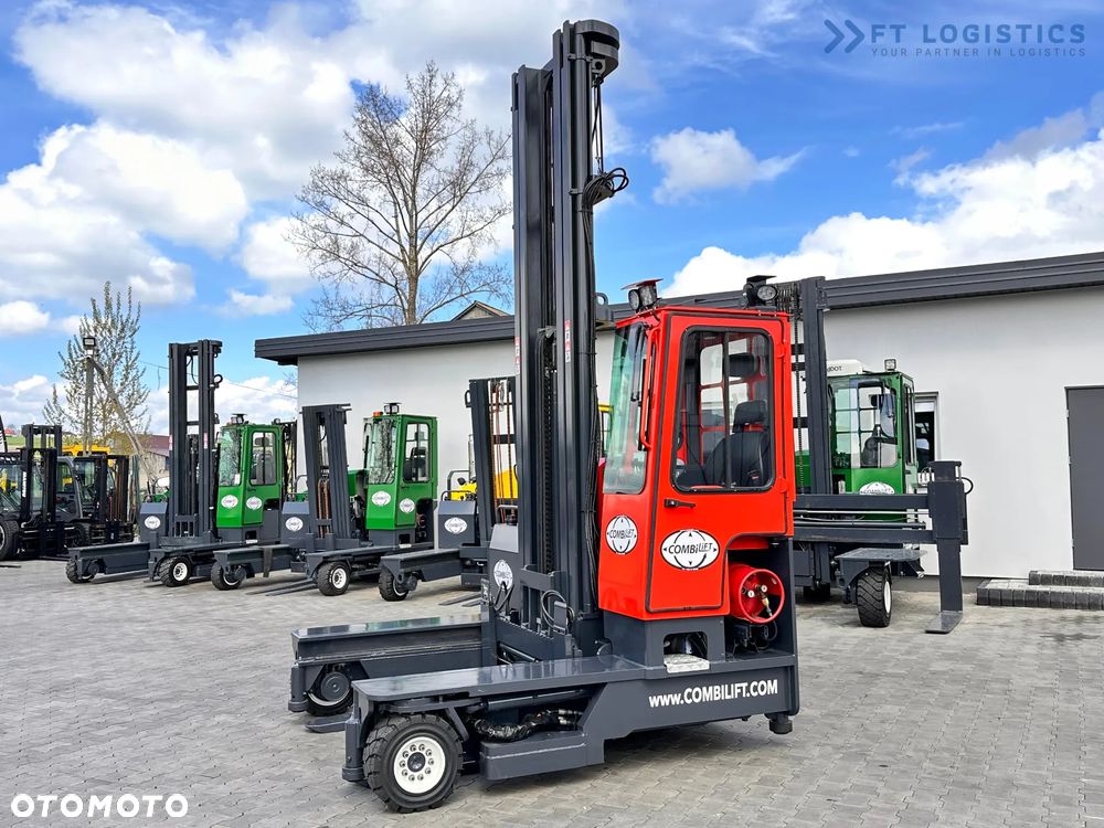 Combilift C4000 / TRIPLEX / 9300MM / WOLNY SKOK / POZYCJONER / GAZ / KABINA / JAK NOWY - 4