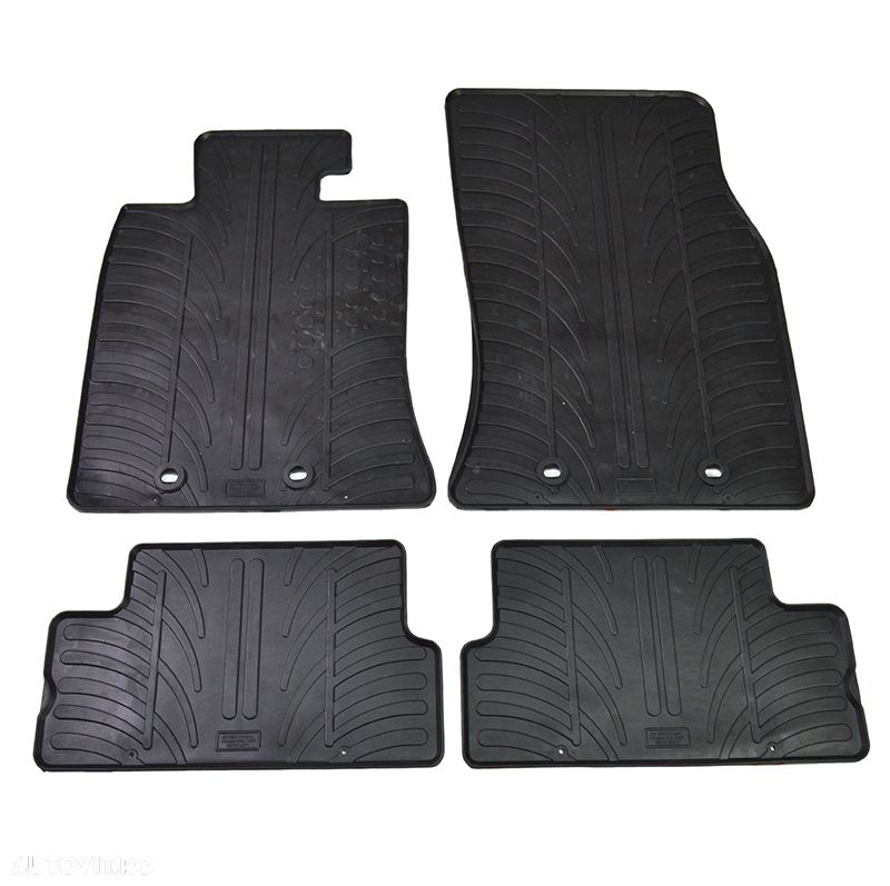 Set covorase auto din cauciuc Mini COOPER, COOPER ONE 2006-02.2014, Gledring, 4 buc. - 1