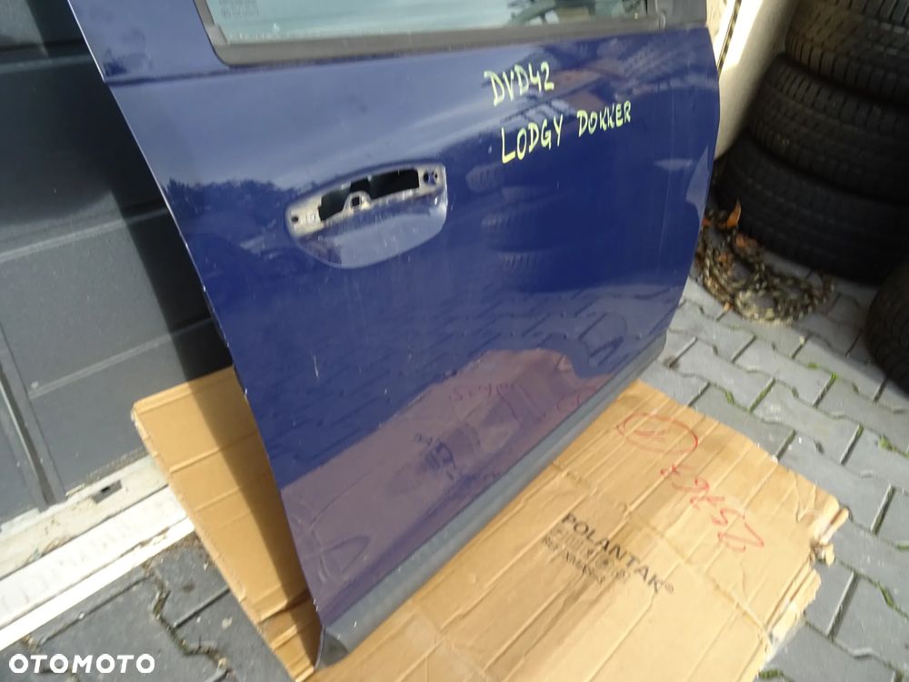 WYPRZEDAZ DACIA DOKKER LODGY DVD42 KLAMKA DRZWI PRAWE PRZEDNIE STAN BDB LISTWA SZYBA PODNOSNIK ZAMEK LUSTERKO CZESCI - 3