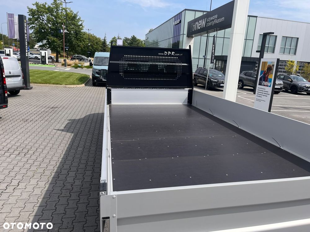 Renault Master skrzynia otwarta 4.85+ hak + poduszki - 9