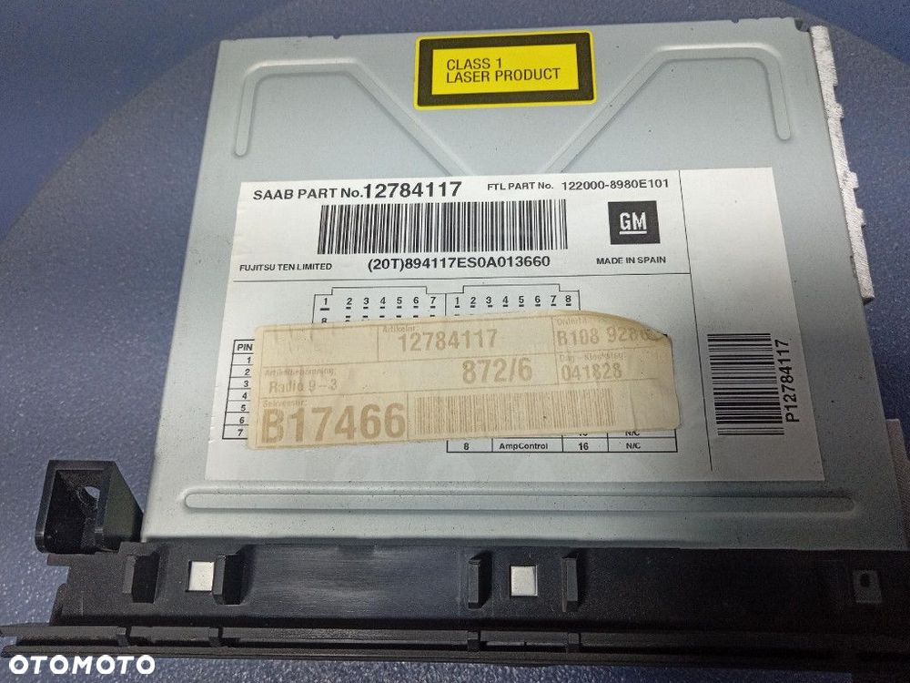 SAAB 9-3 II RADIO  CD 12784117 - 6