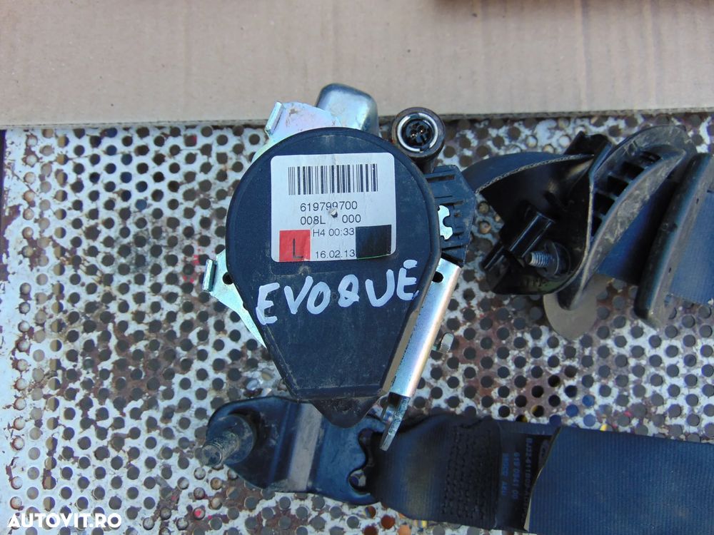 Plansa Bord Range Rover Evoque 2012-2018 aibag sofer pasager genunchi centuri stanga dreapta - 13