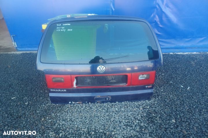 Hayon Volkswagen VW Sharan 1 [facelift] [2000 - 2003] Minivan 1.9 TDI - 2