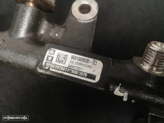 Regua de Injectores originais para Citroen Peugeot Hdi 2006+t - 3