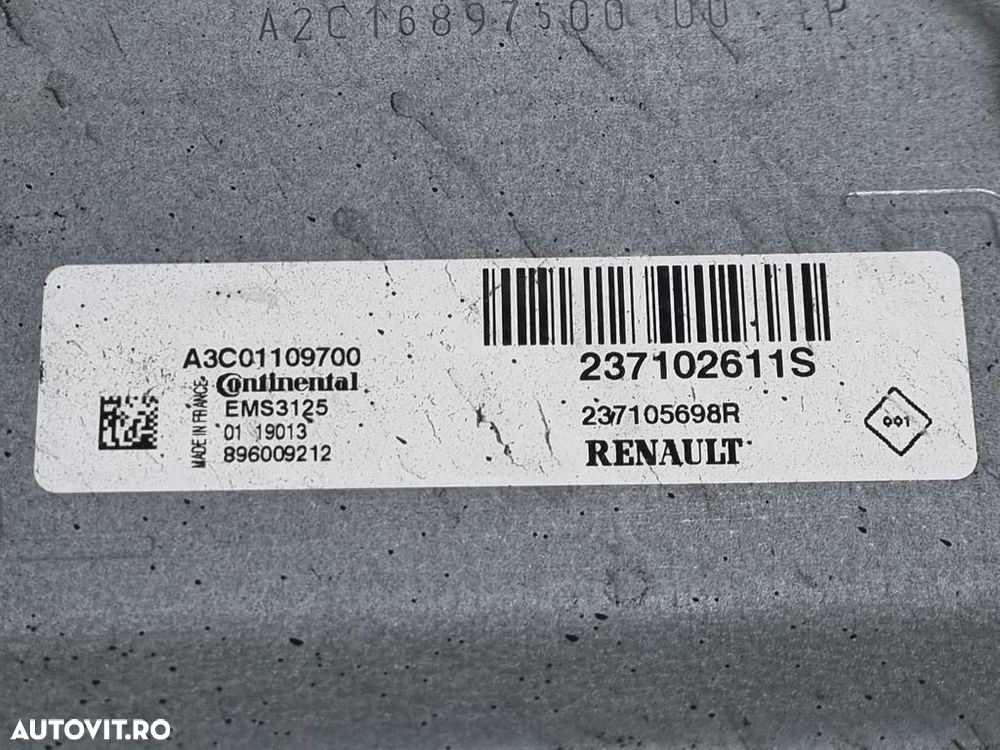 Calculator motor Dacia Duster II 1.6 Benzina 2018 - 2021 115CP Manuala H4M 738 (1181) ... - 3