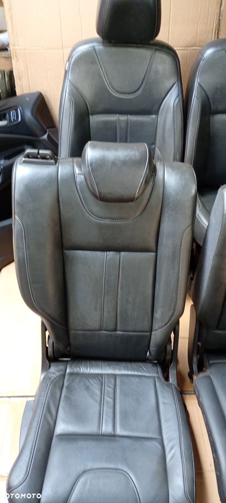 Fotele kanapa boczki komplet skóra Ford Kuga II MK2 - 17
