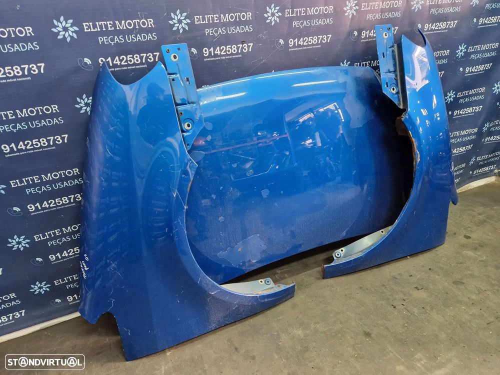 Frente completa usada VW TOURAN 1T0 TDI XENON capot parachoques guardalamas oticas - 11