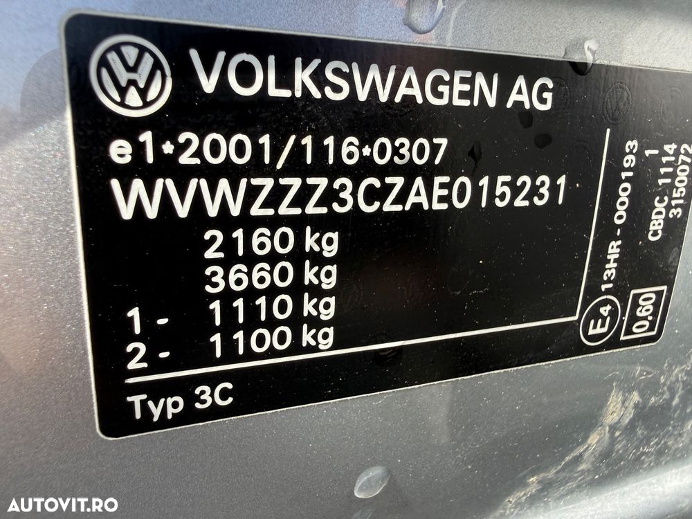 Volkswagen Passat 2.0 TDI Comfortline DPF BlueMotion Technology - 33