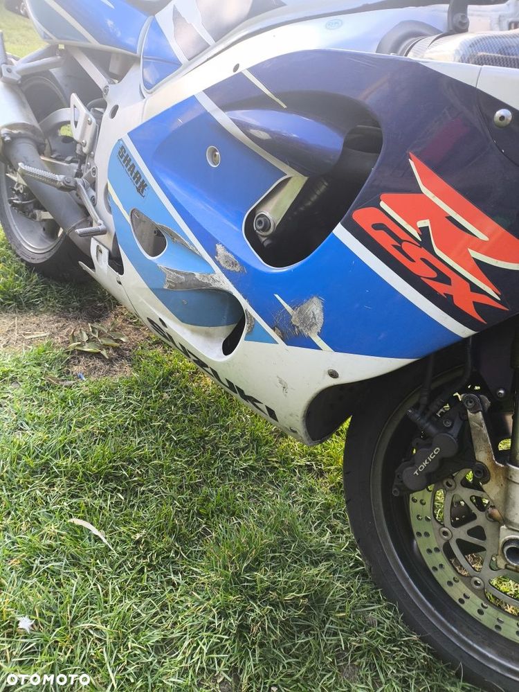 Suzuki GSX-R srad 750 czasza lampa gaźniki pompa owiewki zawieszenie - 6