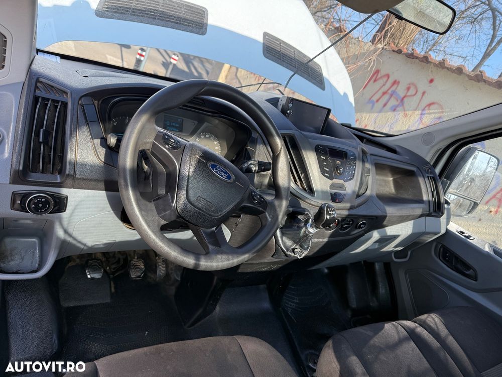 Ford L3 Basculabil Basculare 2019 Punte Dubla Unic Proprietar de noua Km reali Carte service kit distribuție și kit ambreiaj schimbat - 30