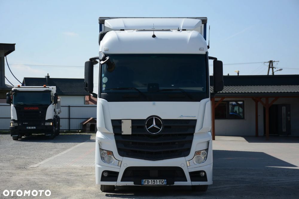 Mercedes-Benz Actros 2545 / 2019r / Przejazdowy / Podnoszony dach / SAF + przyczepa plandeka - 2