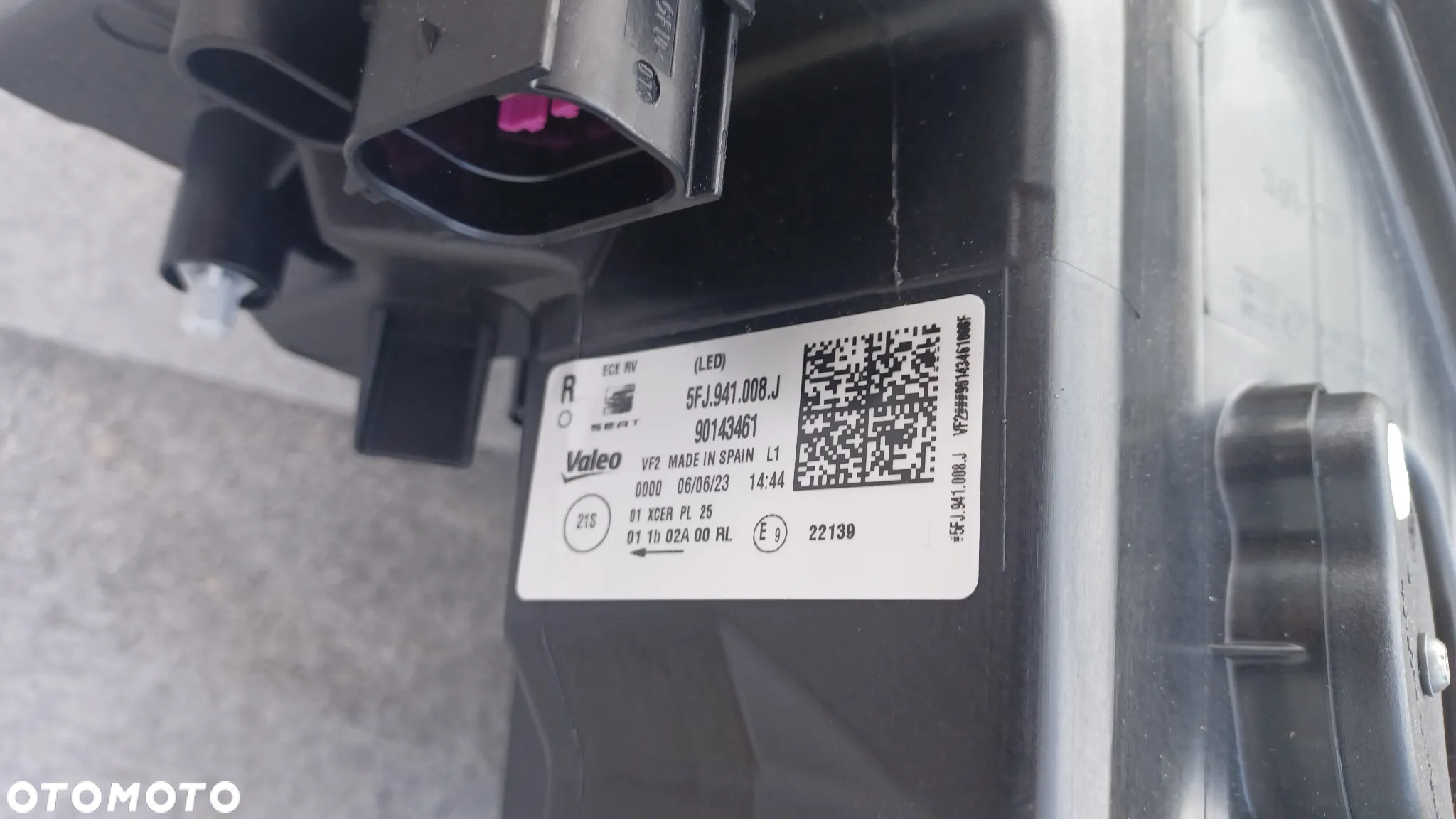 SEAT TARACCO LAMPA XENON LED 5FJ941008 J IDEAŁ - 2