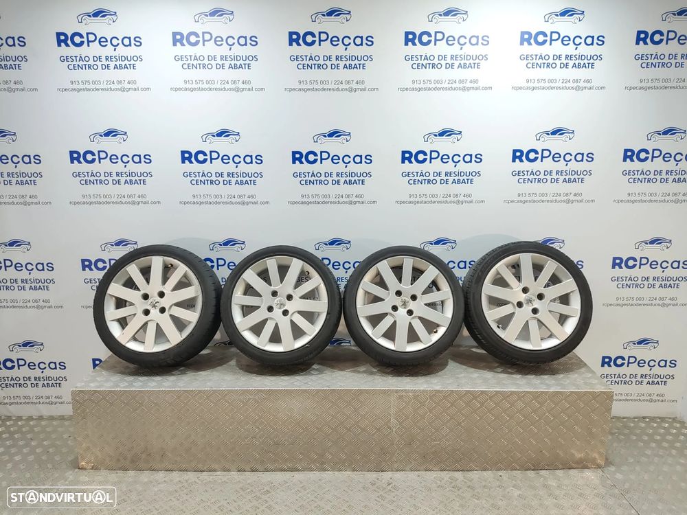 Conjunto Jantes 17 Hockenheim Peugeot 207 7J ET26 4x108 - 9