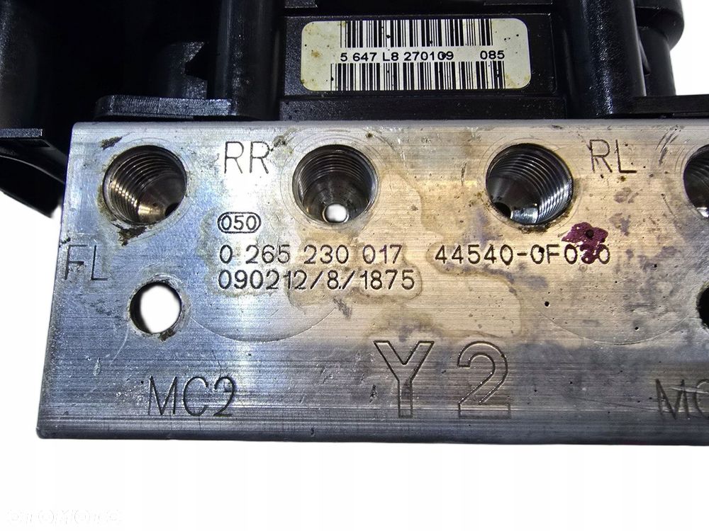 pompa sterownik abs toyota verso 09r 44540-0f030 - 4