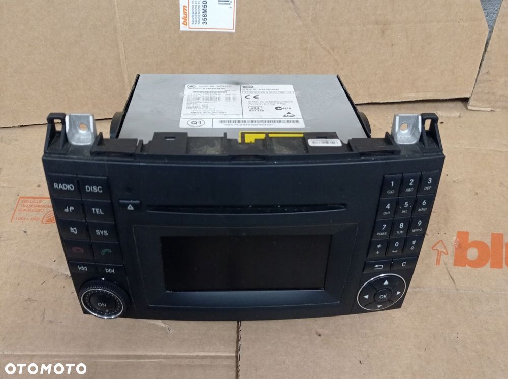 MERCEDES A KLASA W169 RADIO CD 1698705794 - 1