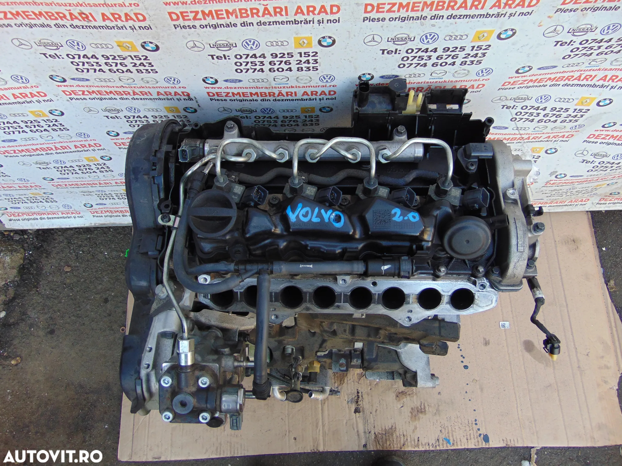 Kit injectie Volvo 2.0 euro 6 injectoare pompa inalte rampa xc40 s60 v40 v60 s90 v90 xc60 xc90 injector kit inectie completa cod 31452115 31452143 31303612 - 4