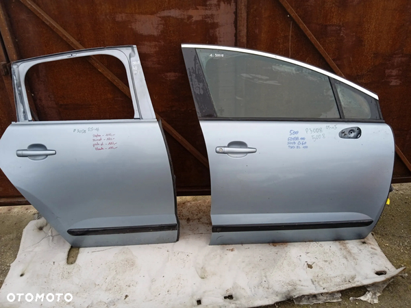 DRZWI PEUGEOT 3008/5008 PRAWE PRZEDNIE 09-16 SZYBA PODNOŚNIK ELEKTRYCZNY ZAMEK