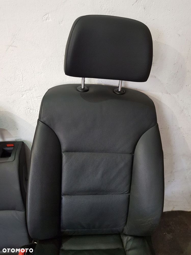 fotele kanapa komplet skóra elektryczne bmw e61 lci eur - 8