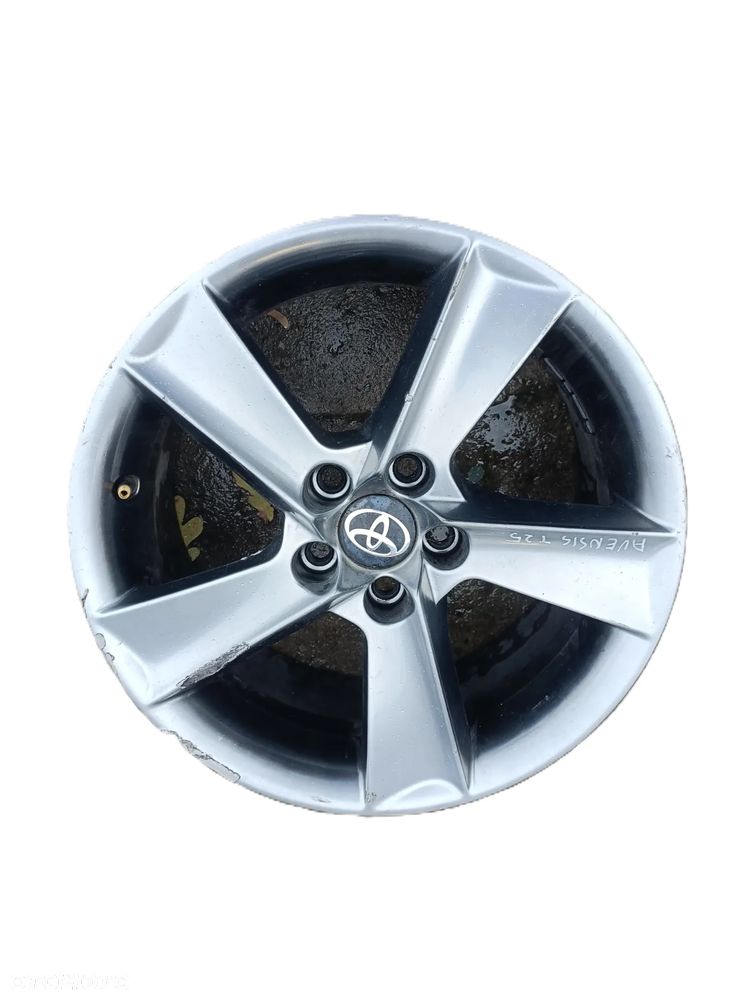 TOYOTA AVENSIS T25 03-09 komplet 4 sztuki felga aluminiowa alufelgi 16'' 16 ET 43 * - 8