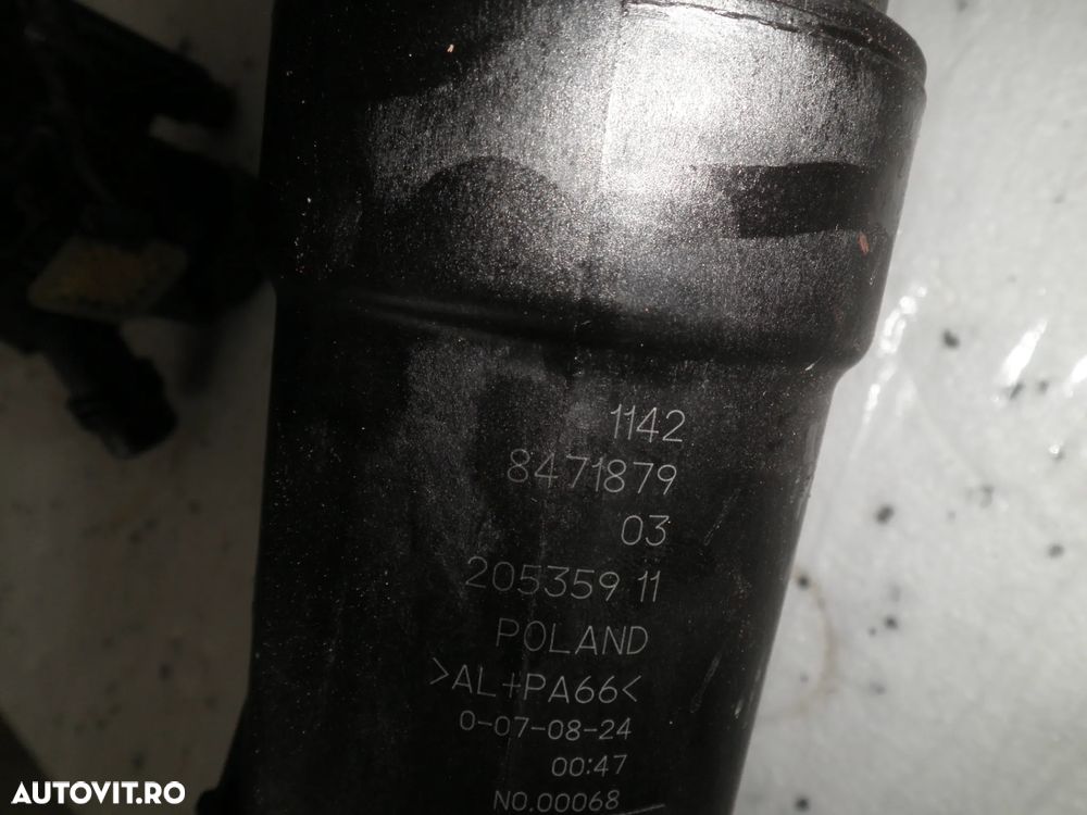 Termoflot + carcasa filtru ulei BMW Seria 5 G60 2.0 d B47D20B 2024 72550590 8471879 847187903 - 3